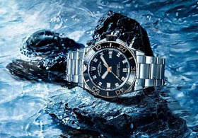 南京尼芙尔手表进水维修服务-深度防水测试（100米防水认证）